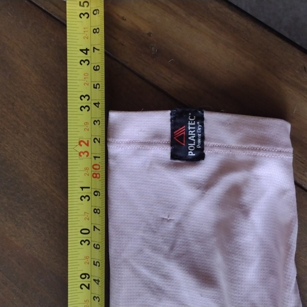 Women's Cabela's Polartec Base Layer bottoms Sz S 🩷/🩶 - Picture 7 of 8